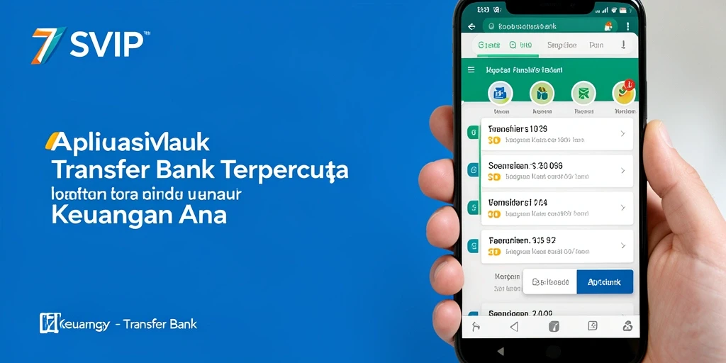 Tampilan antarmuka aplikasi Transfer Bank 7SVIP yang user-friendly.